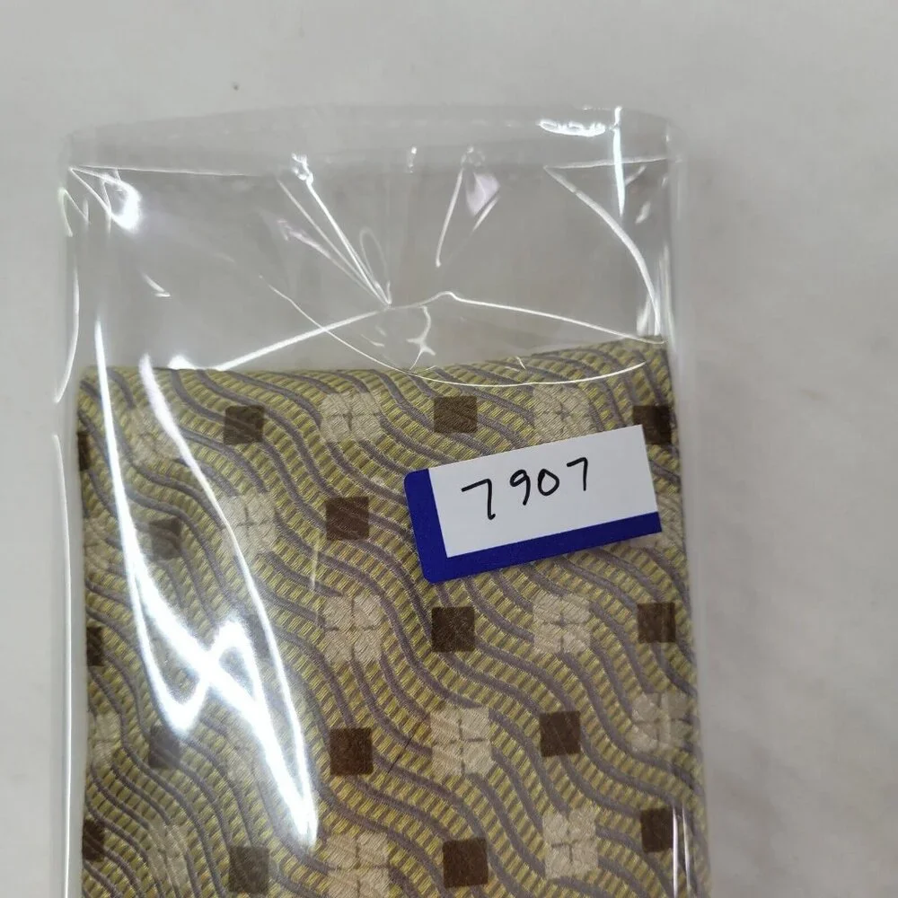 Robert Talbott Best Of Class Tie Mens One Size Necktie Brown Ivory Textured Silk